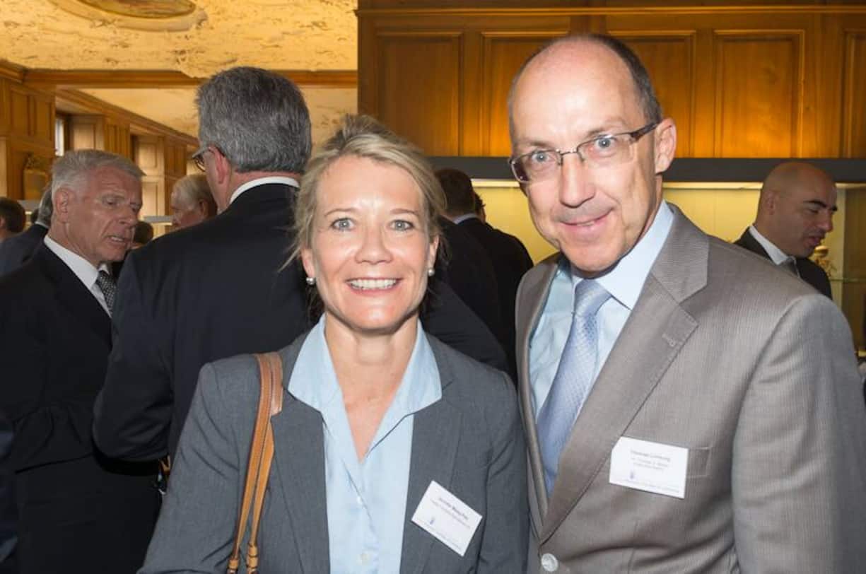 Jennifer Maag-Pelz, managing director Capital Concepts International Ltd; Thomas Limburg, Partner, Dr. Thomas A. Biland Executive Search