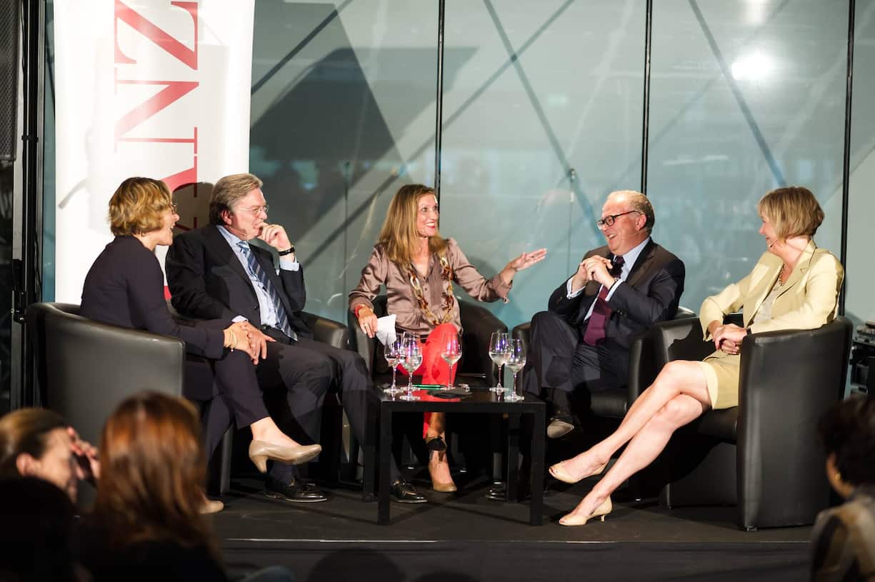 Nadja Lang - Verwaltungsrätin Schweizerische Post / Sandro Gianella - Knight Gianella Executive Search / Karin Kofler - BILANZ / Heinrich Christen - Partner Ernst&Young, Bereich Family Business / Monika Ribar - Verwaltungsrätin Lufthansa, SBB, Swiss