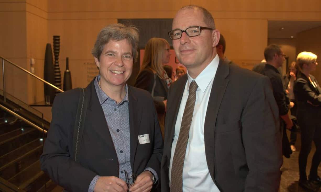 Ursi Sydler, Geschäftsführerin, Ursi Sydler GmbH;
Heinz Roth, Leiter Pr√§vention & Gesundheitsförderung, Schweizerischer Versicherungsverband SVV