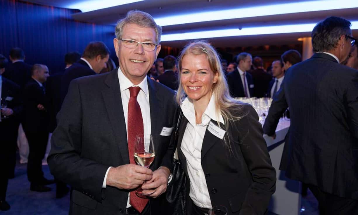 v.l.n.r. Albert M. Baehny; Geberit International AG, Stephanie Bosshart; QUADRUM PARTNERS AG