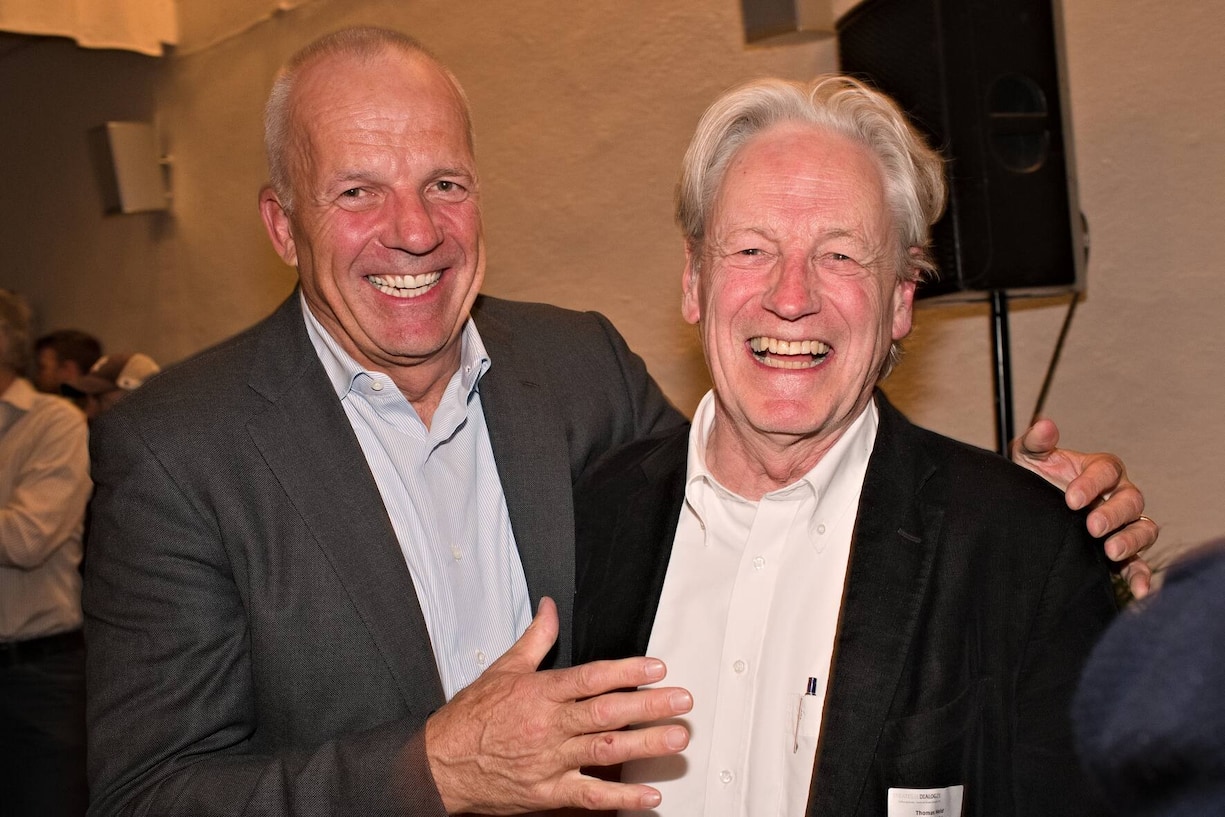Armin Meier, Managing Partner, Boyden (Switzerland); Thomas Held, Soziologe, Manager und Publizist