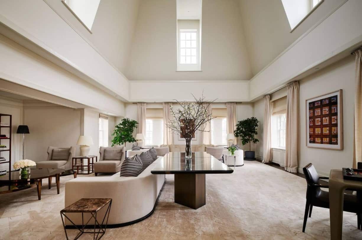 Das Penthouse liegt im 16. Stock.