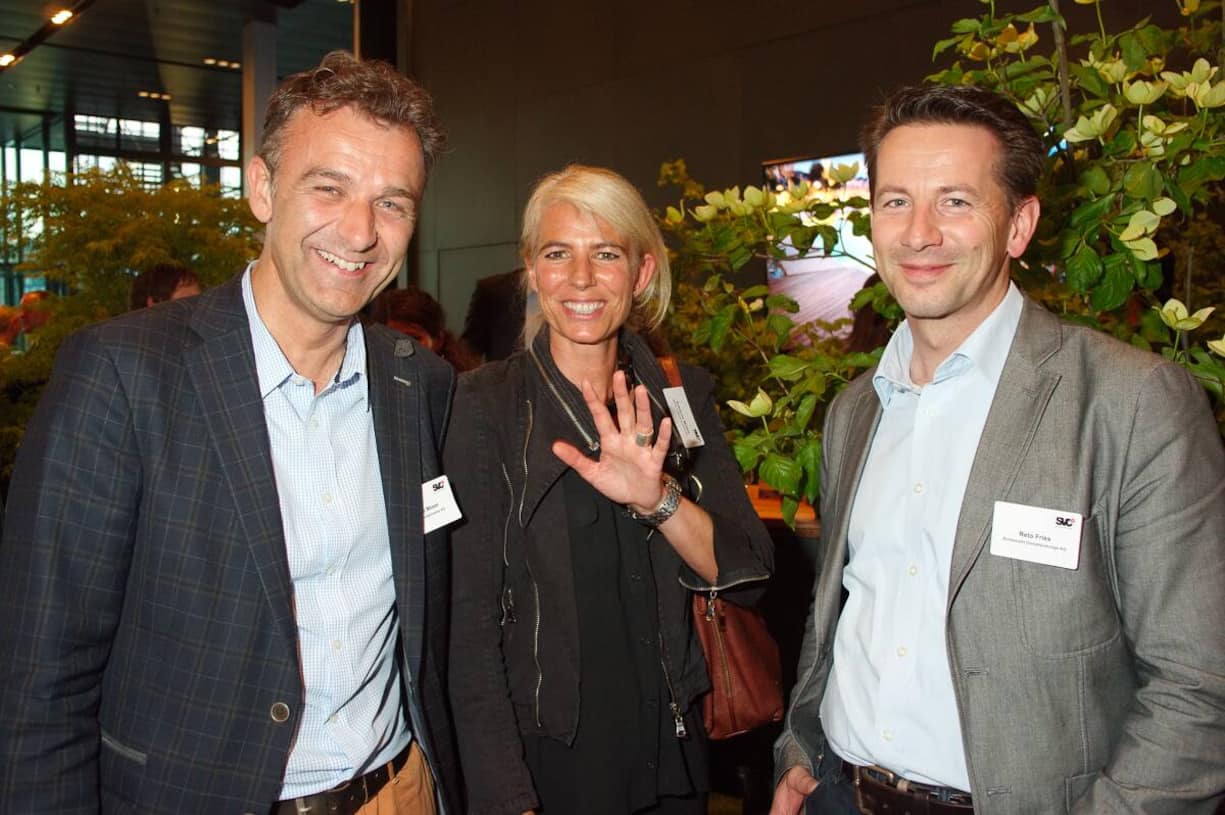 Guido Moser, Moser's Backparadies AG; Susanne Moser, Moser's Backparadies AG; Reto Fries, Richemont Dienstleistungen AG. Bilder: Markus Senn