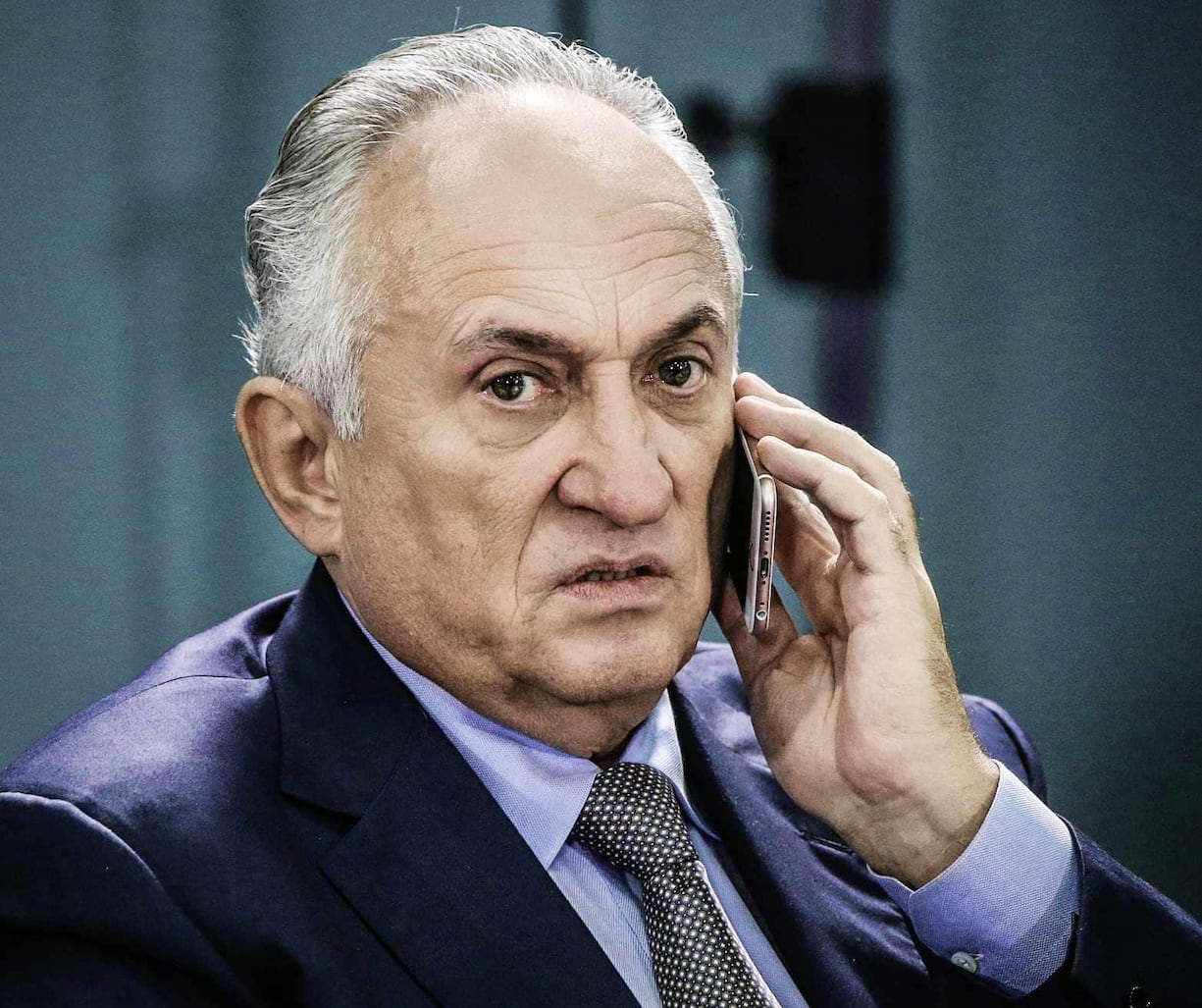 SOCHI, RUSSIA - NOVEMBER,11: Russian billionaire owner of the Coalco development company Vasily Anisimov attends a late-night meeting with Russian President Vladimir Putin and the heads of Russia's sports federations on preparation for 2016 Olympic Games November,11, 2015 in the Black Sea resort of Sochi, Russia. Putin has ordered an investigation into allegations of widespread doping among the country's sports figures. (Photo by Sasha Mordovets/Getty Images)