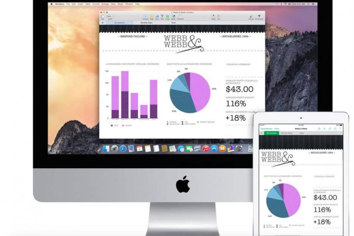 Die neuste Funktion ist «Handoff»: Handoff funktioniert vom Start weg mit den Anwendungen Safari, Mail, Pages, Numbers, Keynote, Nachrichten, Karten, Erinnerungen, Kalender und Kontakte. So kann die Dokumentbearbeitung auf einem Gerät begonnen und beispielsweise auf einem iPad abgeschlossen werden.
