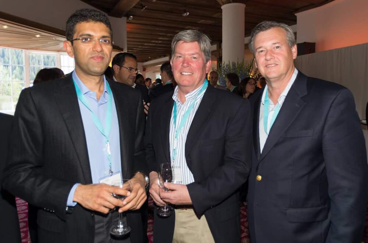 Faisal Allana, Director, IFFCO, Vereinigte Arabische Emirate; Terence O'Day, Operations Management, The Hershey Company, USA; J.P. Bilbrey, President & CEO The Hershey Company, USA