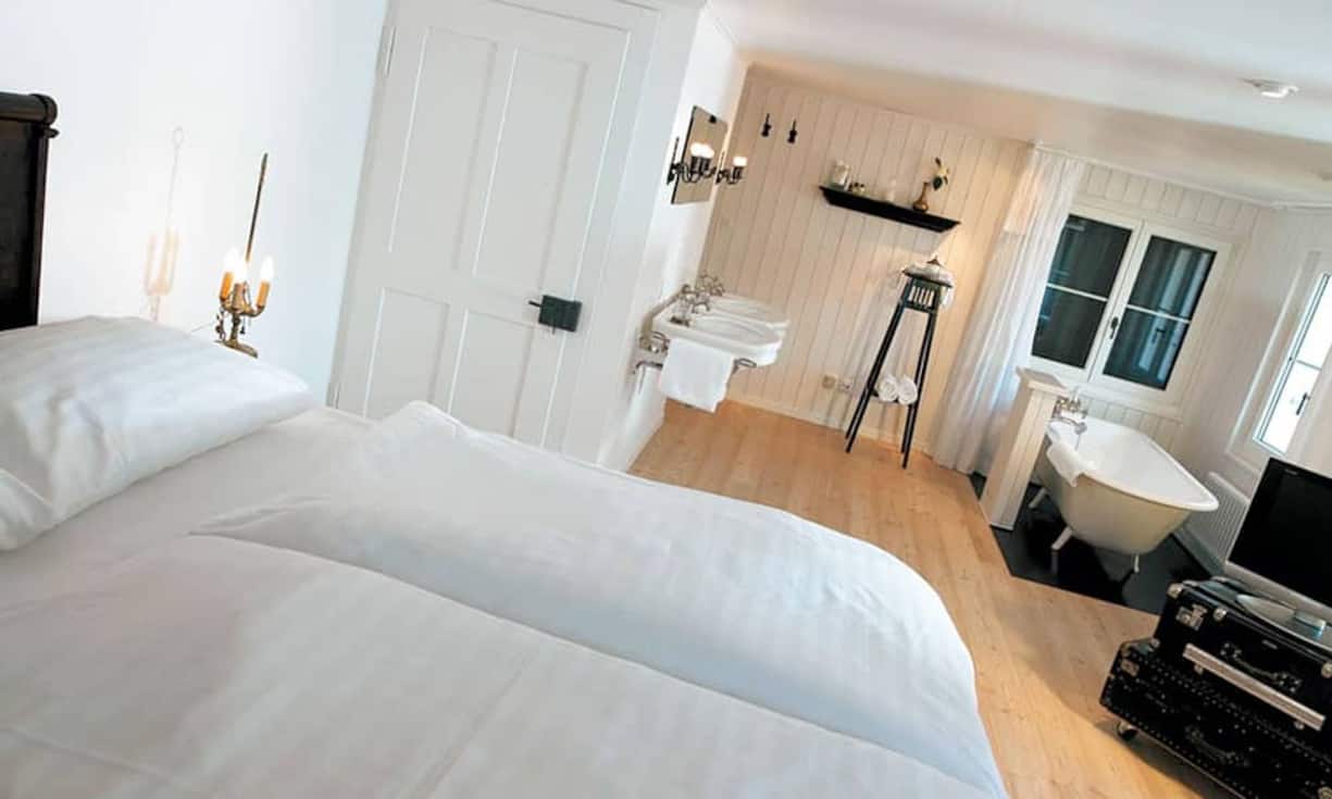 Platz 7: Das Boutique-Hotel Schlüssel in Beckenried hat drei Plätze gutgemacht.
Bild: Boutique-Hotel Schlüssel