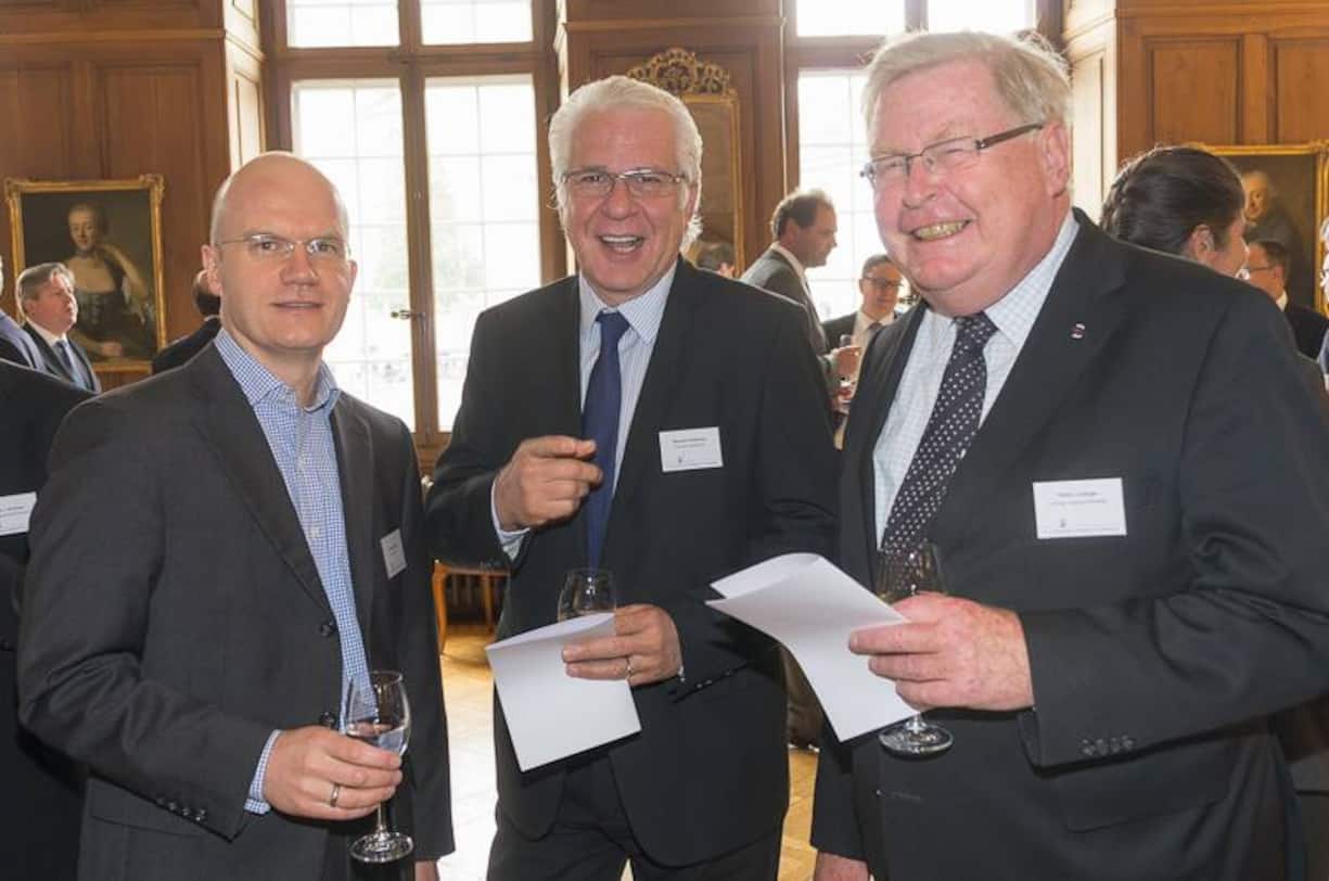 Thomas Müller, Managing Partner, Novapura AG; Bernard Pellereau, Partner, Kurmann Partners AG; Peter Lorange, CEO Lorange Institute of Business