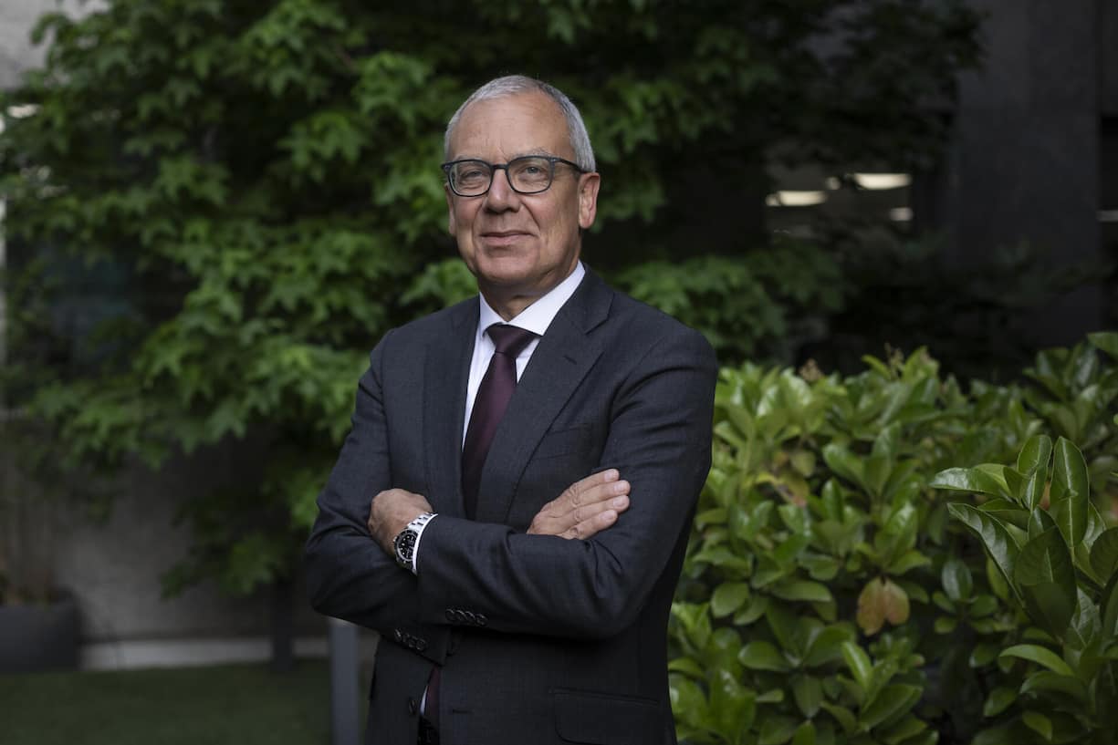 ... Ex-VR-Präsident Romeo Lacher, ...