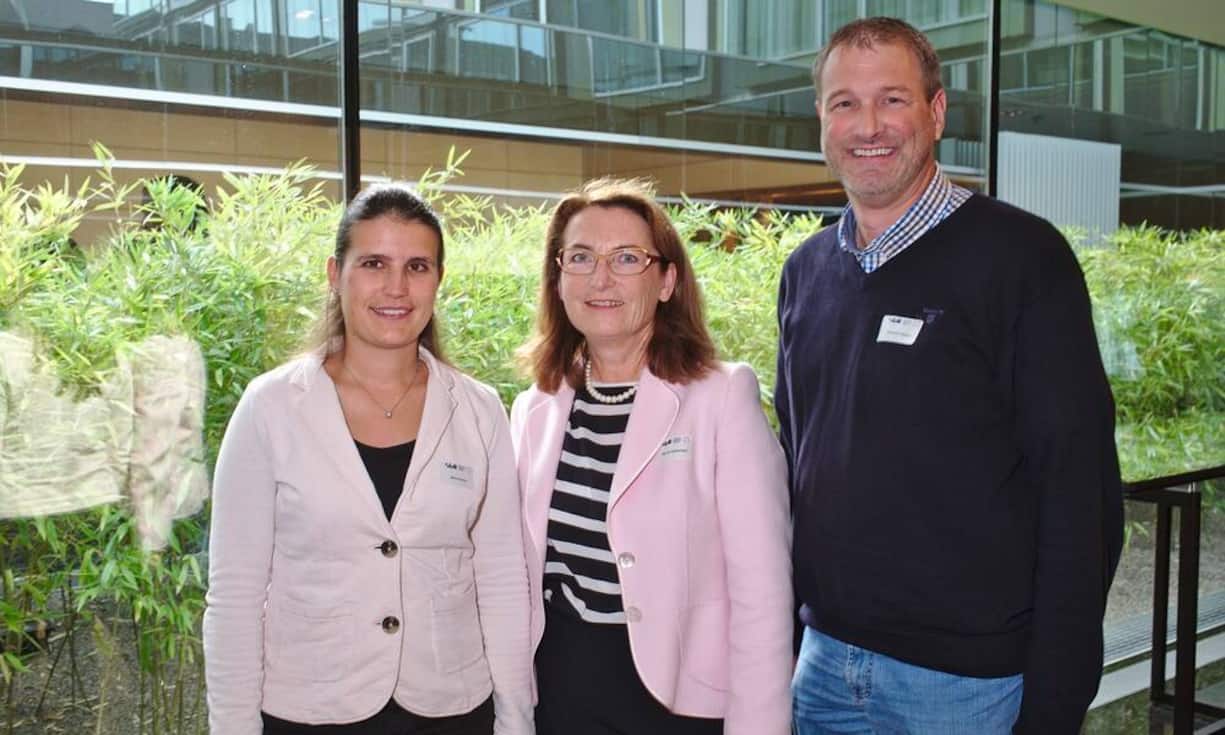 Martina Gamma, Leitung Pflege & Betreuung, Alterszentrum Moosmatt Murgenthal;
Andrea Back, Prof. Dr., Direktorin, Universität St. Gallen HSG;
David Isler-Wieland, Zentrumsleitung, Alterszentrum Moosmatt Murgenthal