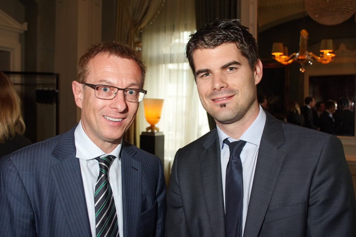 Stephan Roemer, tourasia; Michael Gloor, Head of Leisure Sales Switzerland, SWISS