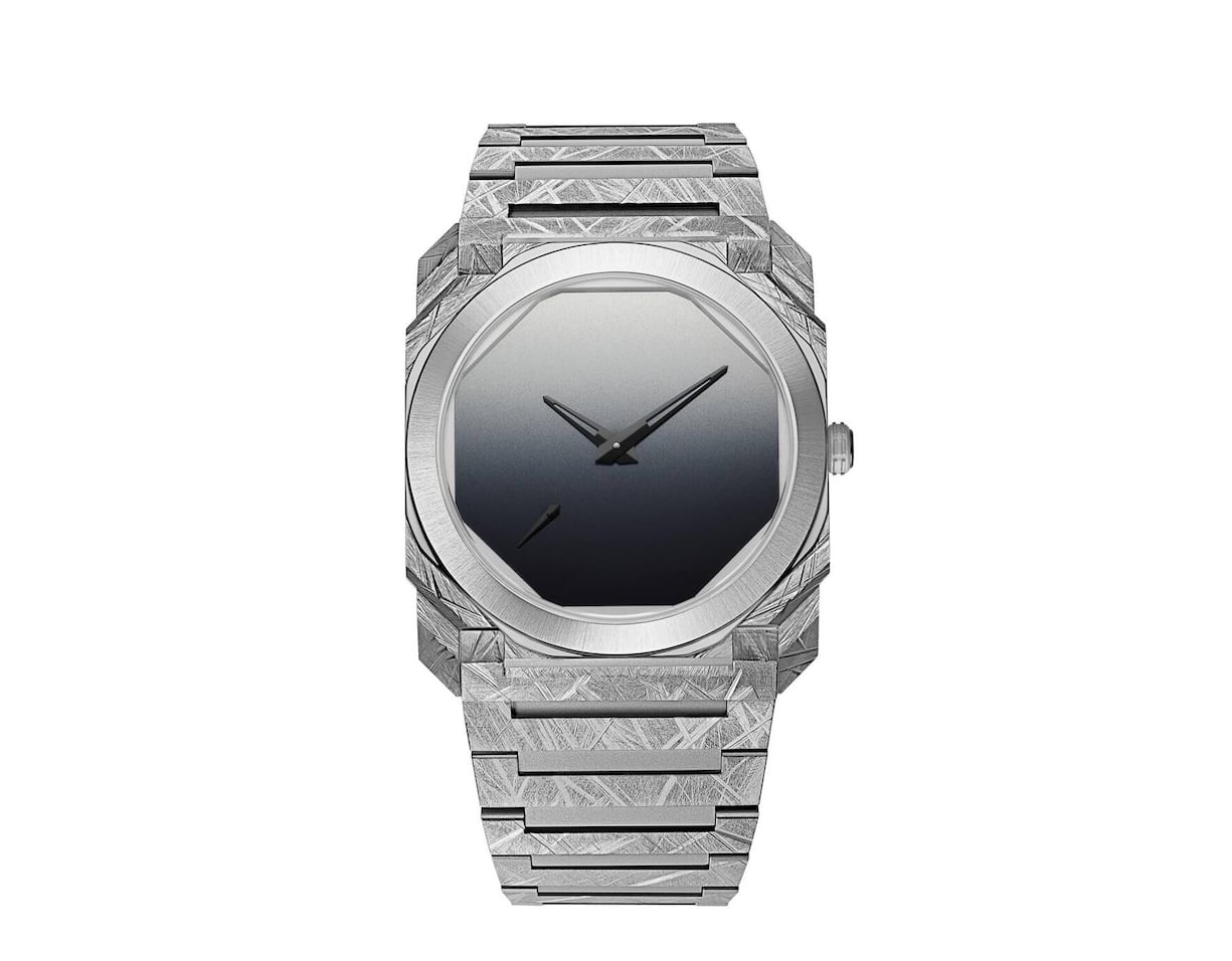 Diese Uhr ging aus der neuen Kollaboration mit Künstler Lee Ufan hervor.