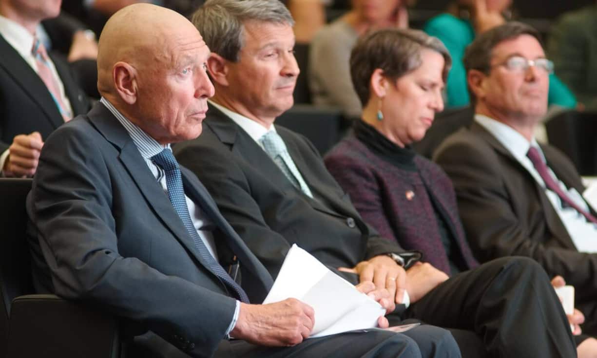 Peter Brabeck-Letmathe; Patrick Firmenich; Suzi LeVine; Mauro dell'Ambrogio