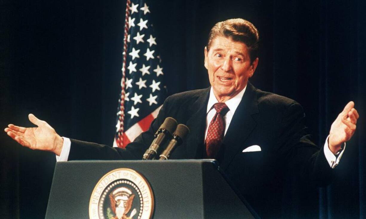 .. belegt Rang 8: Ronald Reagan (1911 - 2004). Noch besser ...