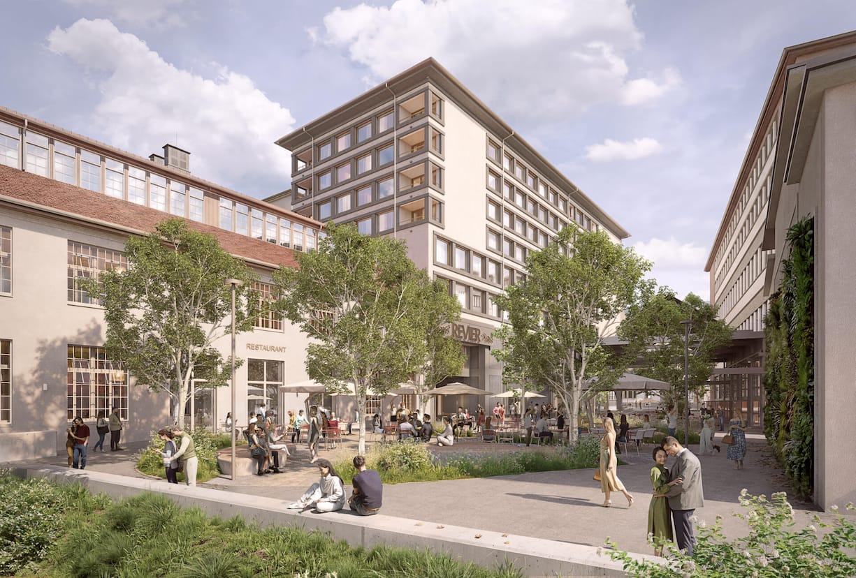 Das Revier Hotel Rheinfall wird über 378 Betten verfügen.