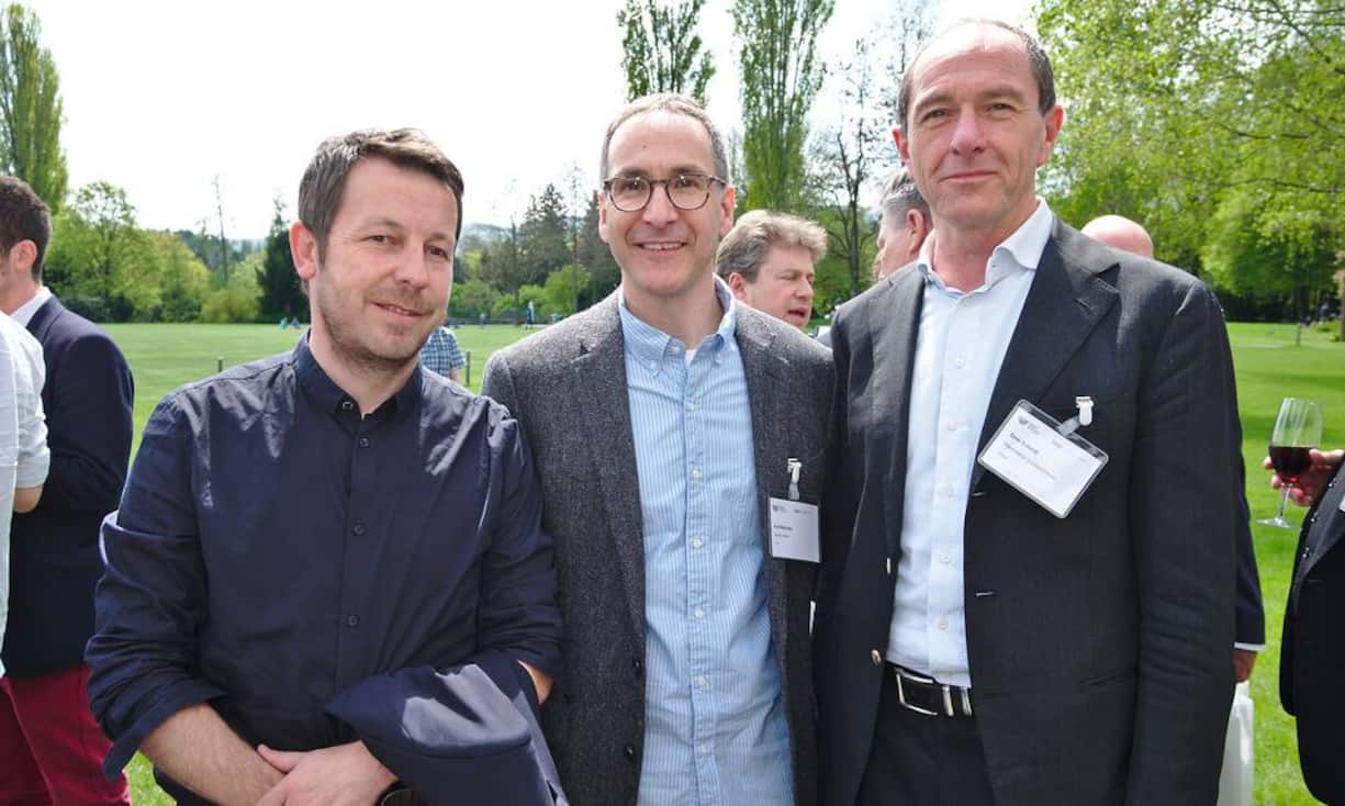 Daniel Häni, Mitinitiant der Schweizer Volksinitiative für ein bedingungsloses Grundeinkommen;
Rick Wartzmann, Drucker Institute;
Enno Schmidt, Initiant der  Schweizer Volksinitiative für ein bedingungsloses Grundeinkommen