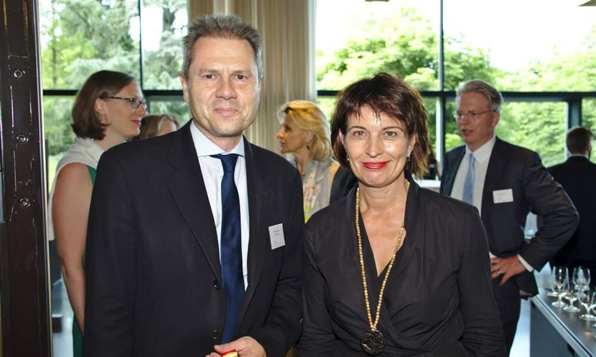 Remo Lütolf, Country Manager, ABB Schweiz AG;
Doris Leuthard, Bundespräsidentin