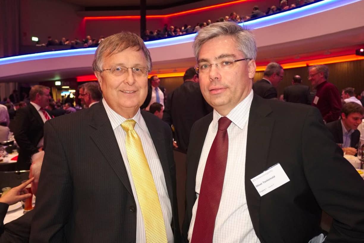 Beat Buetikofer, Member of the Topmanagement, Swisscom IT Services AG; Oliver Tschichold, Head of Global End User Transformation, Zurich Insurance Company