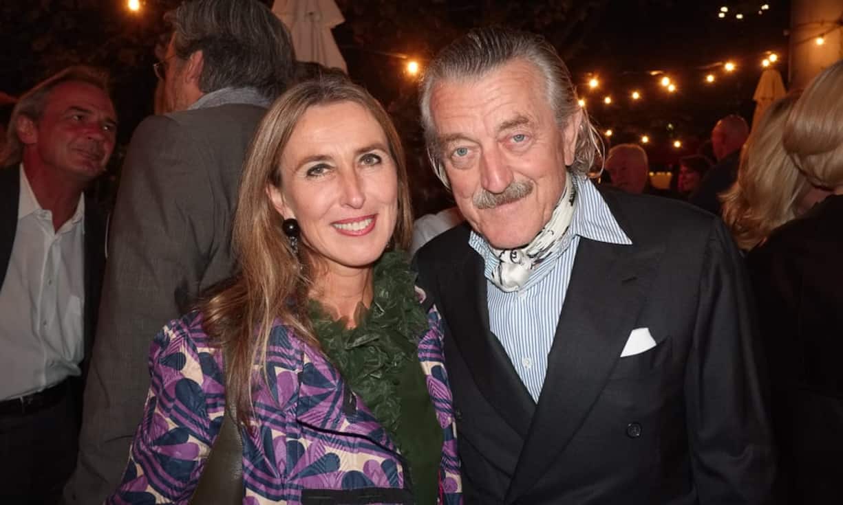 Anke Beisning, Managing Director, Teleclub; Dieter Meier, Konzeptkünstler & Musiker