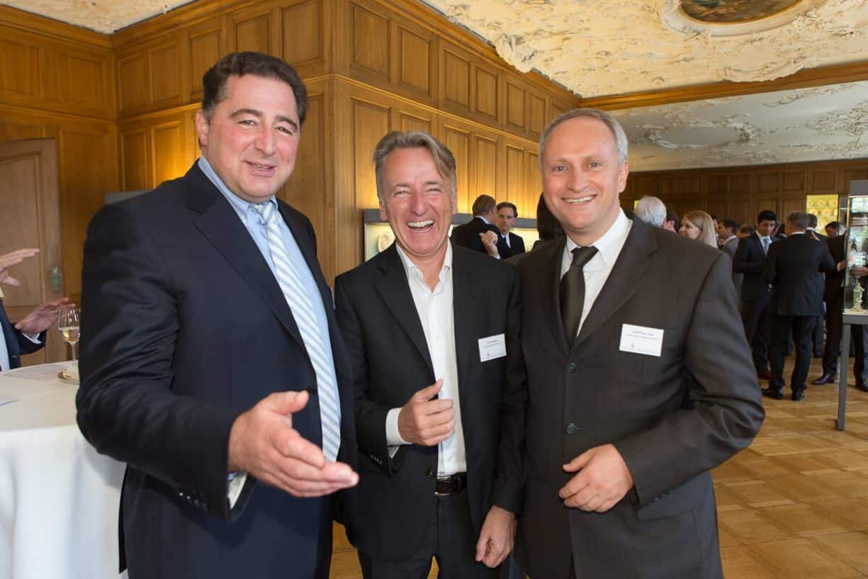 Domenico Scala, FIFA, Chairman Audit & Compliance Committee; Yves Rogivue, Innerworkings Switzerland LLC, President & Managing Director EMEA; Hans-Peter Hess, Roland Berger Strategy Consultants, Senior Advisor