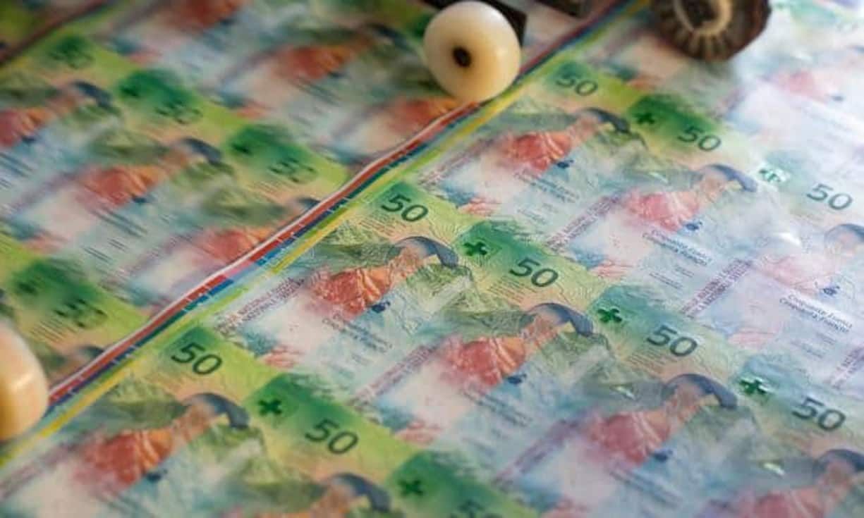 Gedruckt werden die Noten wie bisher bei Orell Füssli.Bilder: Schweizerische Nationalbank/Keystone