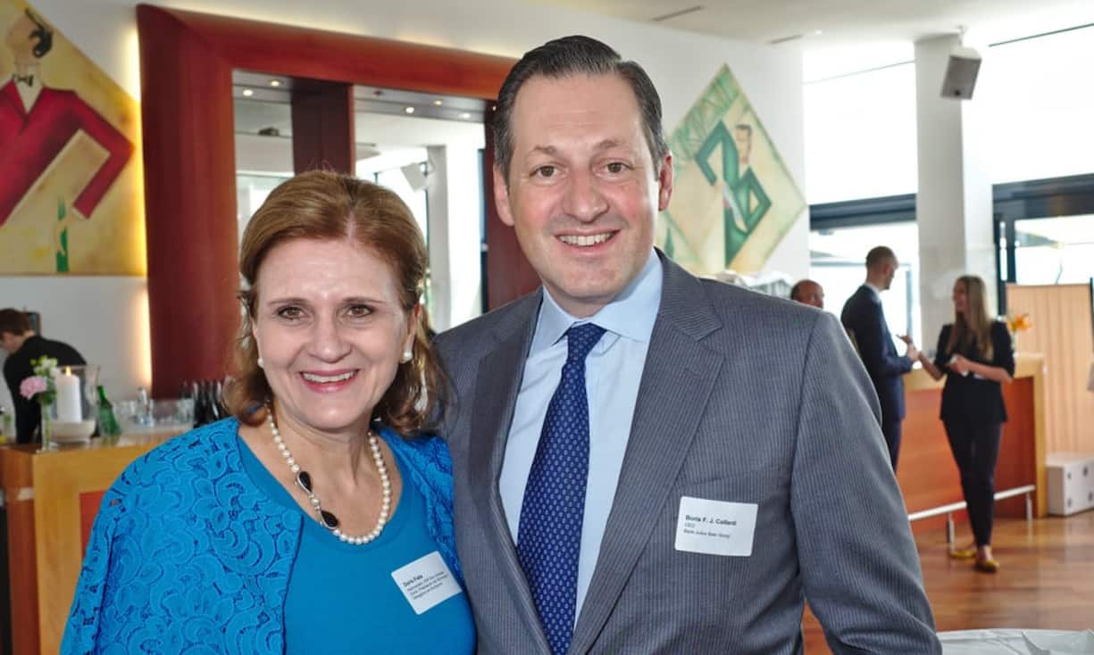 Doris Fiala, Nationalrätin FDP, Präsidentin der Schweizer Delegation am Europarat;
Boris F.J. Collardi, CEO, Bank Julius Baer Group