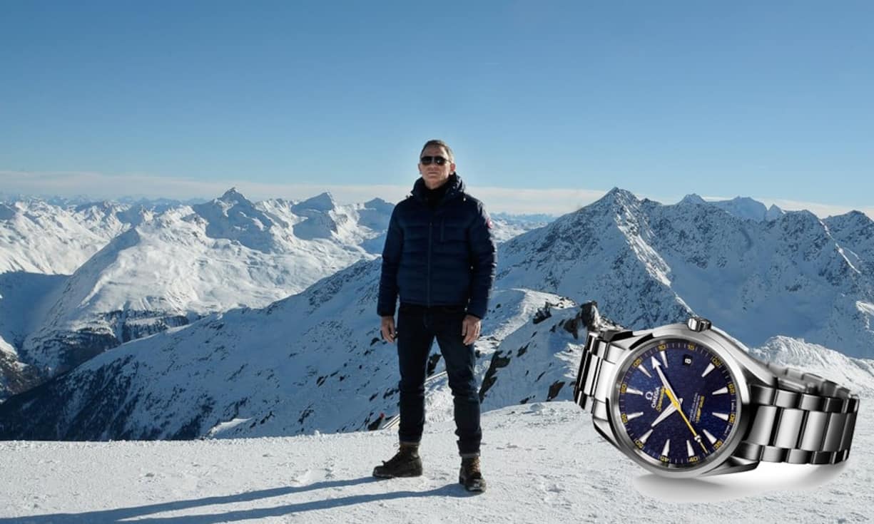 2015: «Spectre» Der neuste Bond kommt im Herbst in die Kinos - mit Daniel Craig und Monica Bellucci. Natürlich trägt 007 eine Omega. Die Bieler Premium-Marke lanciert die auf 15 007 Stück limitierte Seamaster Aqua Terra 150 M. Bilder: Keystone/Omega