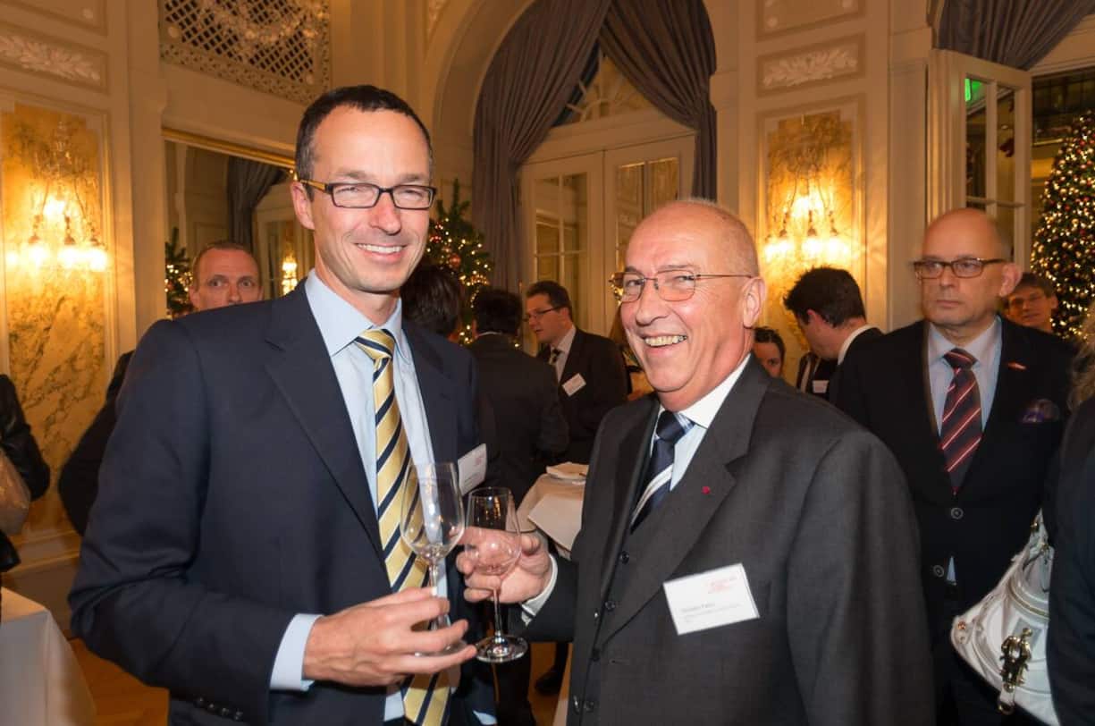 Oliver Bertschinger, SGE; Christian Fabry, Business Club Belgo-Luxembourgeois