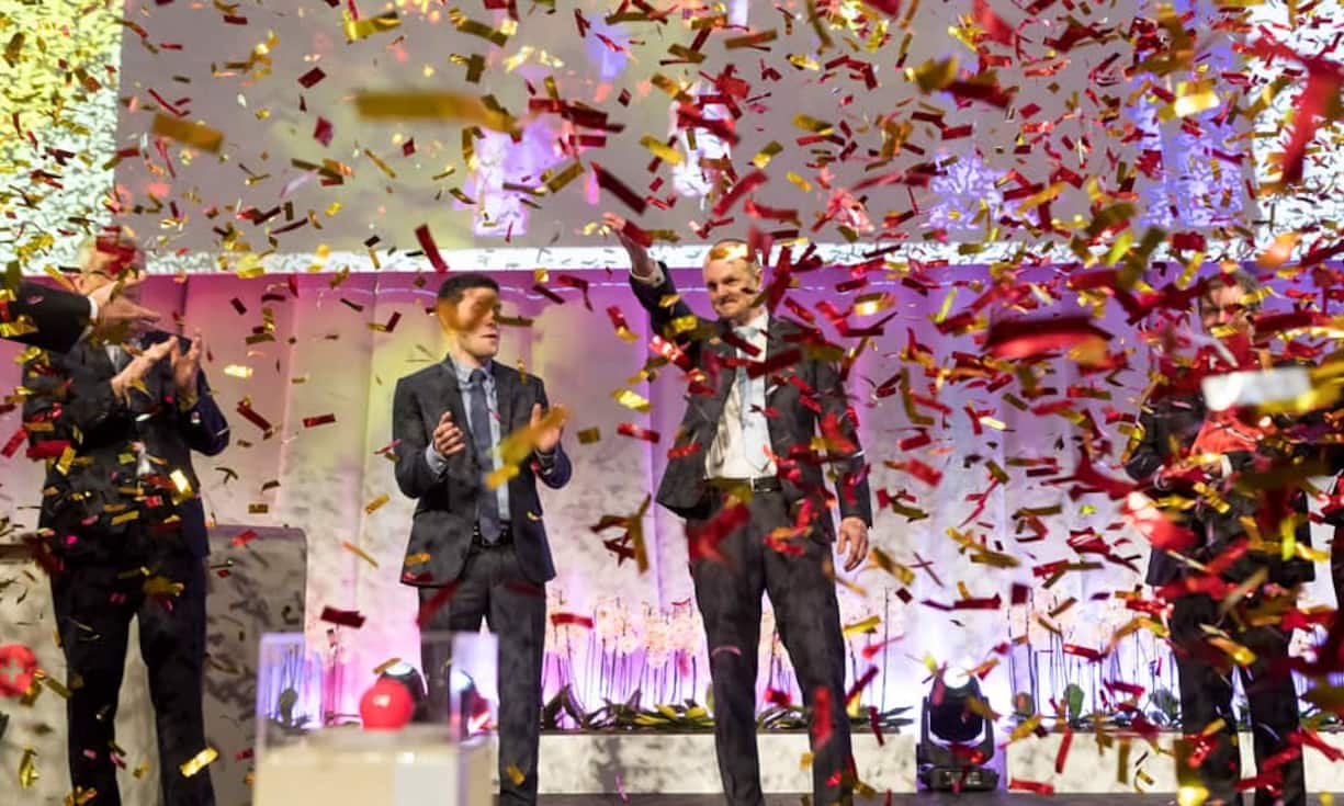 Daniel Heiniger, CEO Heiniger AG, gewinnt den Prix SVC 2017.