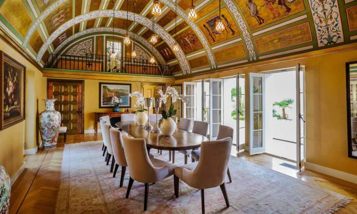 Das Haupthaus wurde vor kurzem renoviert - die historischen Elemente wurden aber erhalten.