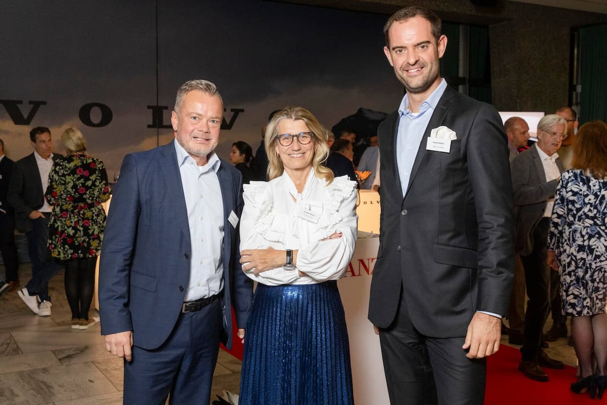 v.l. Christoph D. Walser, Annette Matzke, Daniel MÃ¼ller