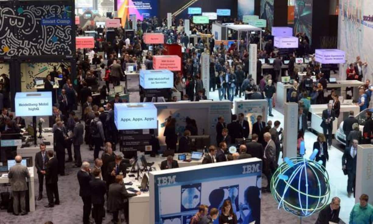 Dicht gedrängte Stände. Die Organisatoren hoffen auf gut 200'000 Besucher.