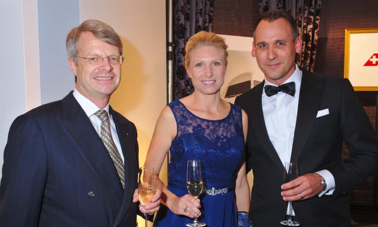 Peter Wuffli, VRP, Partners Group;
Therese Schaub;
André Schaub, Sector Leader Technology, EY