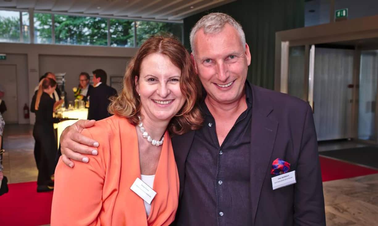 Silvia Finke, C-Matrix Communications AG;
Uwe Splittdorf, Bodybalance Splittdorf