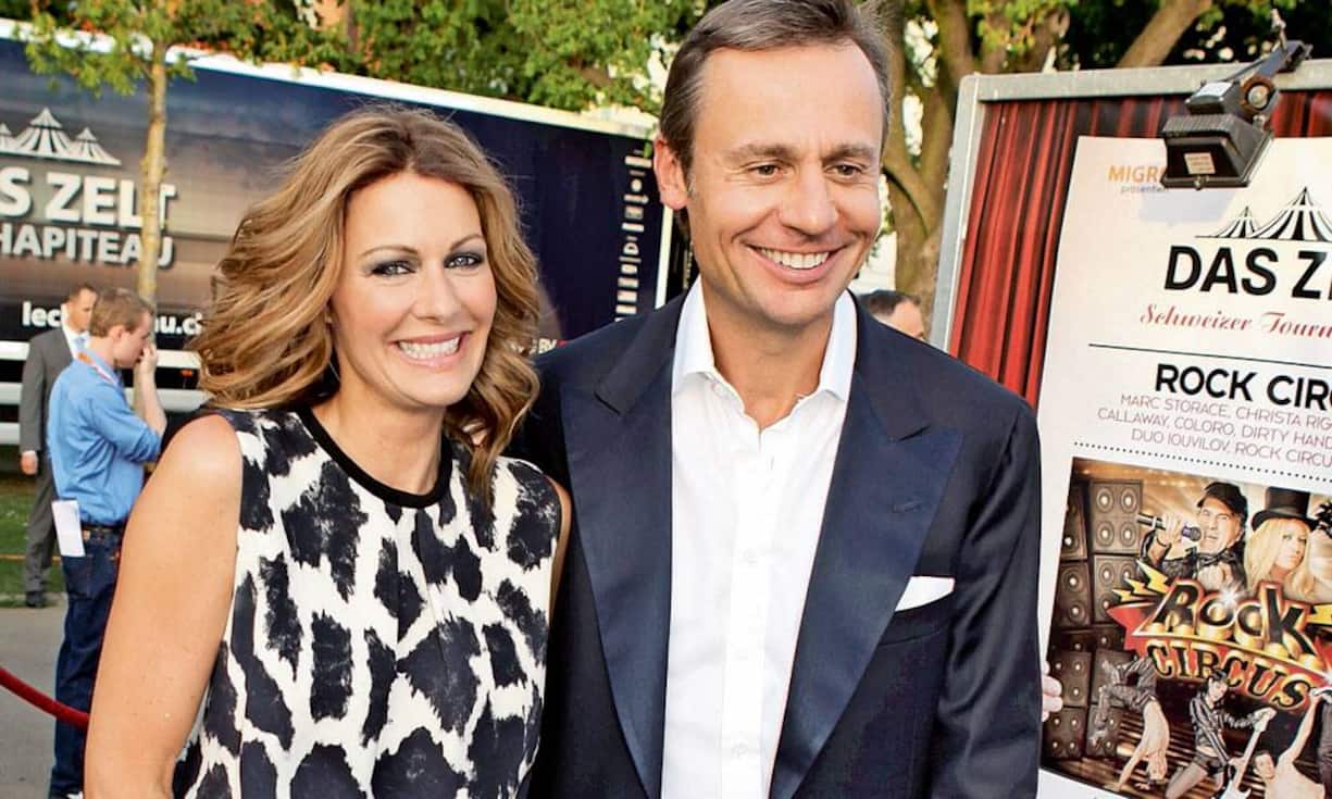 6. Platz: Familie Bertarelli / Kanton Bern und Graubünden: Kirsty Bertarelli (links) singt sich mit Ronan Keating in die Charts. Gatte Ernesto Bertarelli (rechts) kaufte das ehemalige Genfer Serono-Areal von der deutschen Chemie- und Pharmafirma Merck zurück. Vermögen: 11 bis 12 Milliarden Franken.