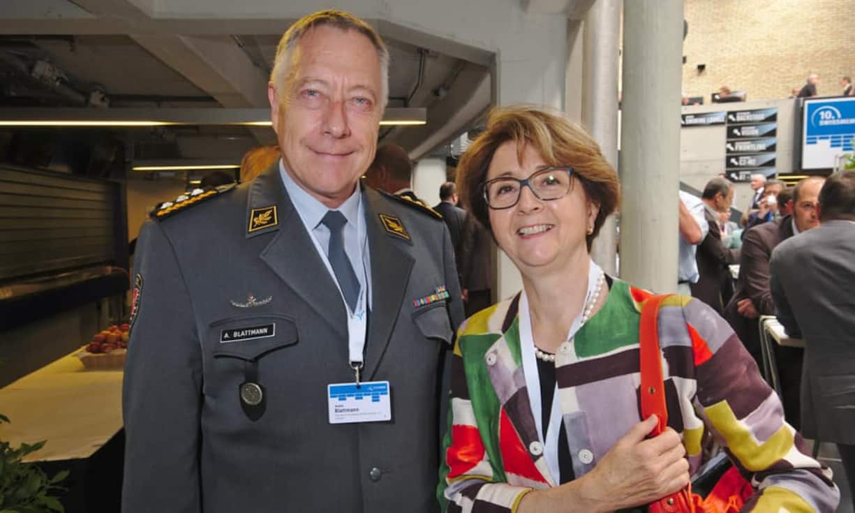 André Blattmann, Armeechef;
Cornelia Oertle, Direktorin, Eidgenössisches Hochschulinstitut für Berufsbildung EHB