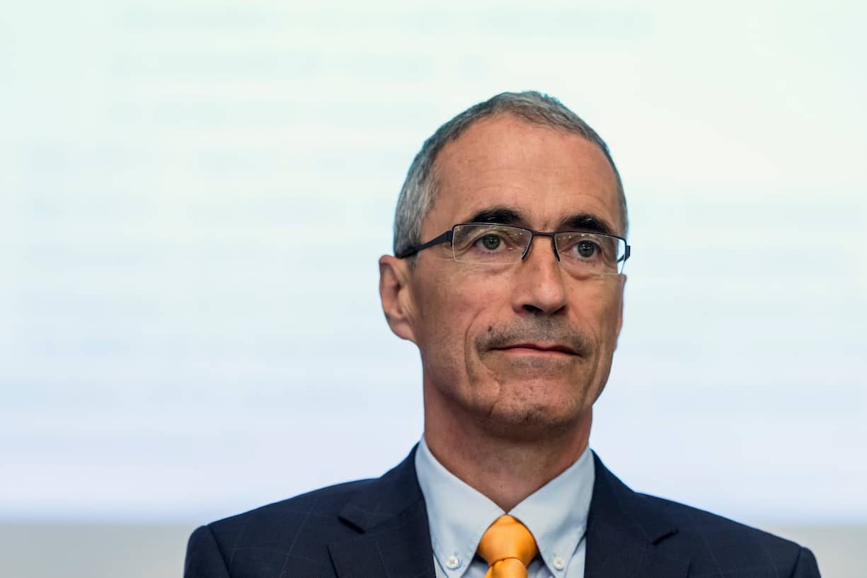 Serge Gaillard, Direktor der Eidgenoessischen Finanzverwaltung EFV, erlaeutert Details der Unternehmenssteuerreform III, am Montag, 22. September 2014, in Bern. Der Bundesrat hat die Vernehmlassung zur USR III eroeffnet. (KEYSTONE/Alessandro della Valle)