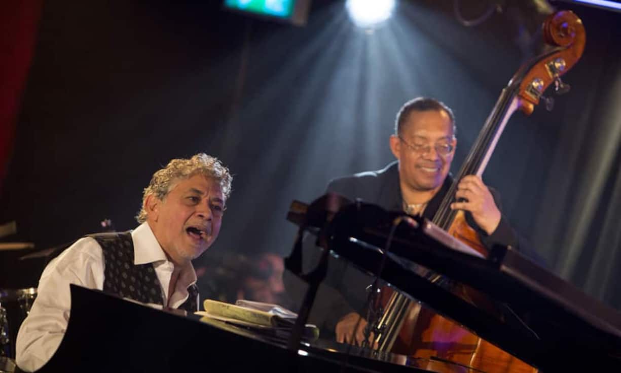 Pianist Monty Alexander und Leon Duncan aus Jamaika.