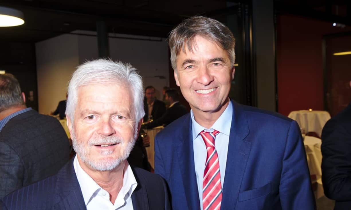 Martin Heiniger, CEO, Von Graffenried AG Liegenschaften;
Alec von Graffenried, Direktor Akquisition, Losinger Marazzi AG