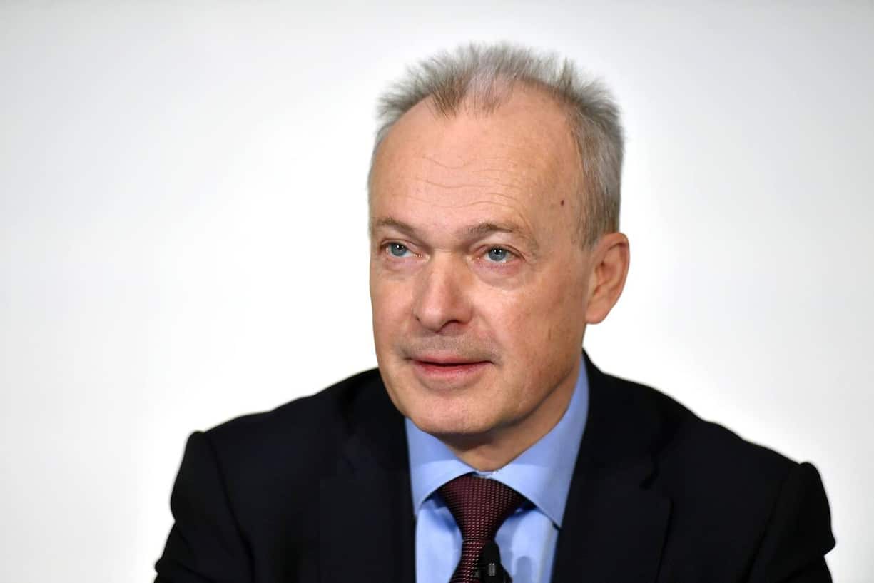 CAPTION ADDITION - CEO Urs Schaeppi an der Bilanzmedienkonferenz zum Jahresabschluss 2018 von Swisscom in Zuerich, am Donnerstag, 7. Februar 2019. (KEYSTONE/Walter Bieri)..