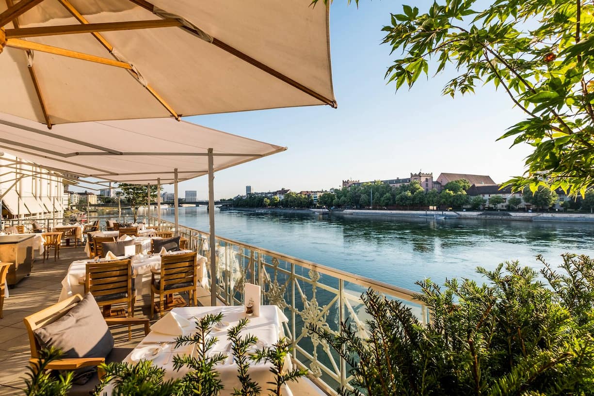 Platz 6 (Vorjahr: 4): Les Trois Rois, Basel