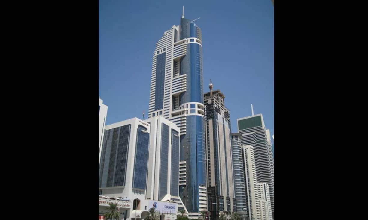 Rang 6 - HHHR Tower, Dubai: An der grössten und bekanntesten Strasse in Dubai befindet sich das mit 72 Etagen gebaute Wohngebäude. (Bild: Michael Merola)