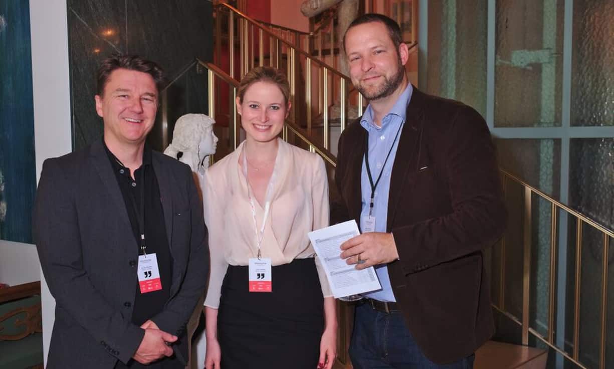 Alexander Herzog, Efficiency Club Zürich;
Stefanie Fuchs, Efficiency Club Zürich;
Alexander Mezger, Leiter Marketing, Porsche Zentrum Zürich