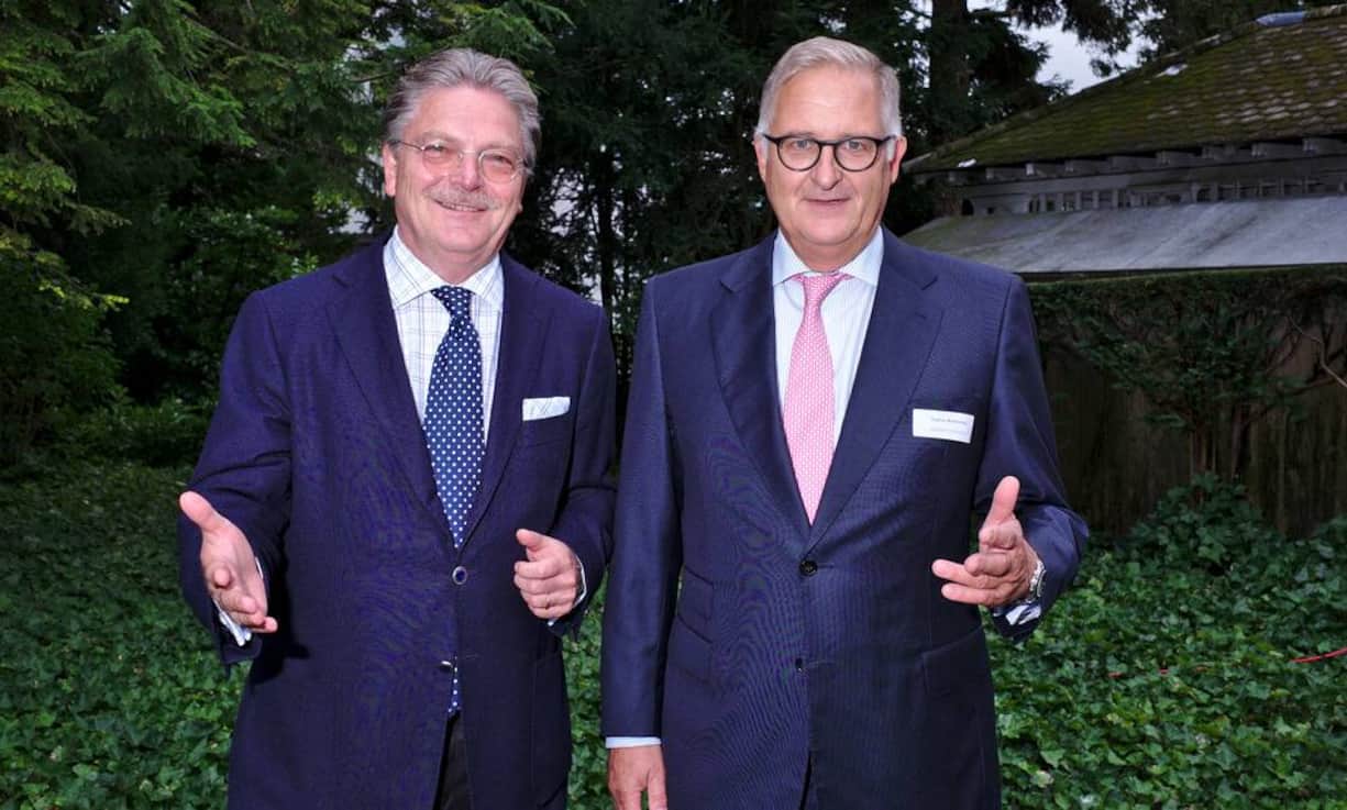 Die Gastgeber: 
Sandro V. Gianella, Partner, Knight Gianella & Partner AG;
Stephan Reifferscheid, Partner, Knight Gianella & Partner AG