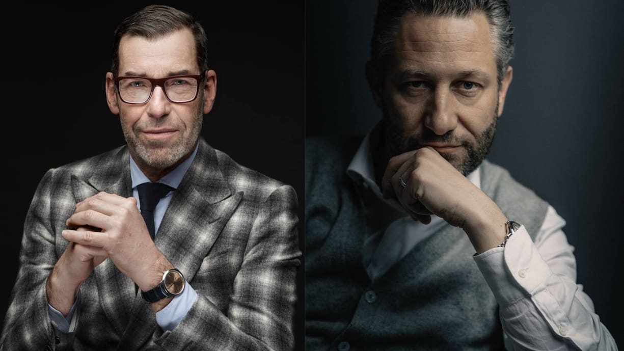 Christian Selmoni und Aurel Bacs