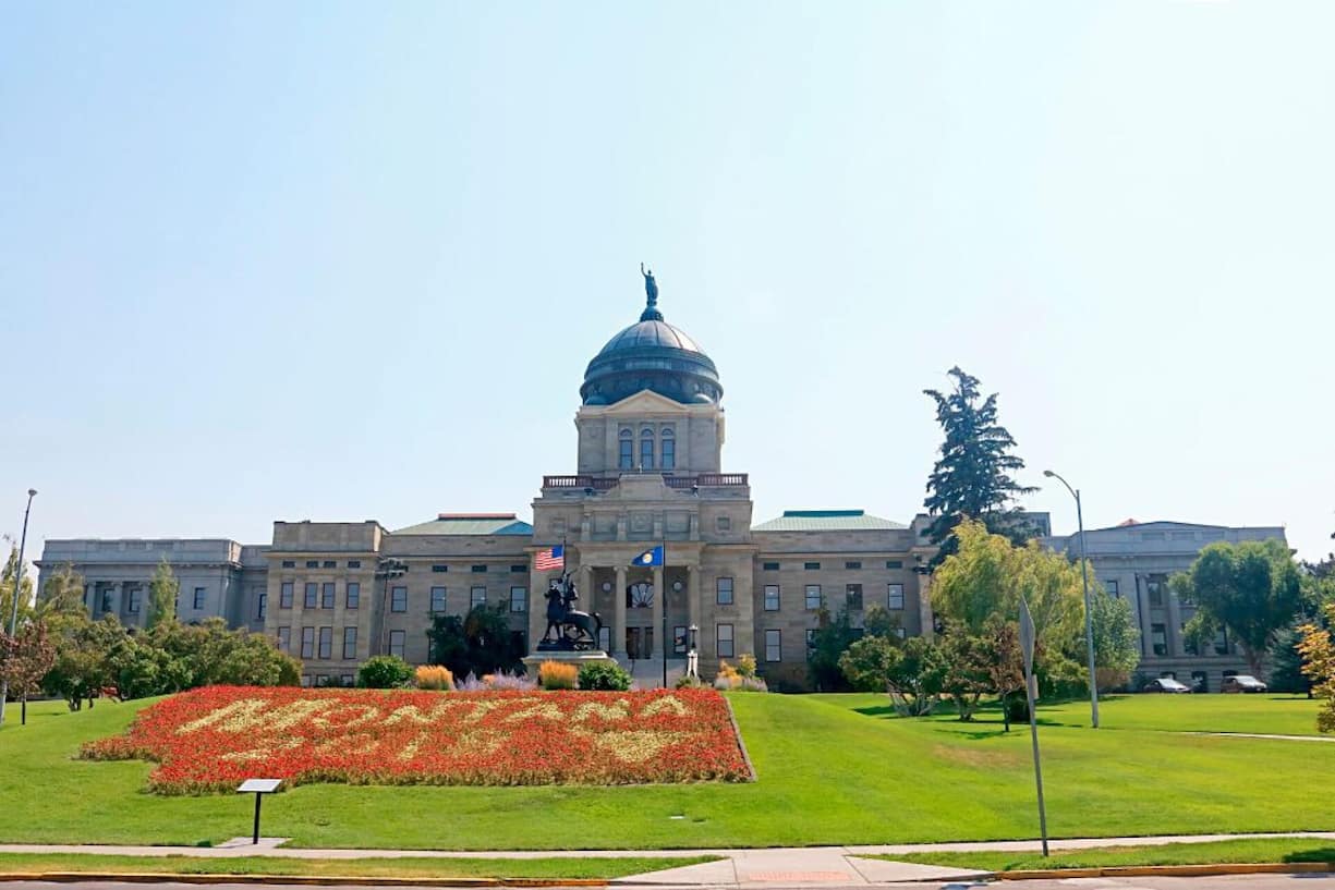 Montana State Capitol building Helena Montana