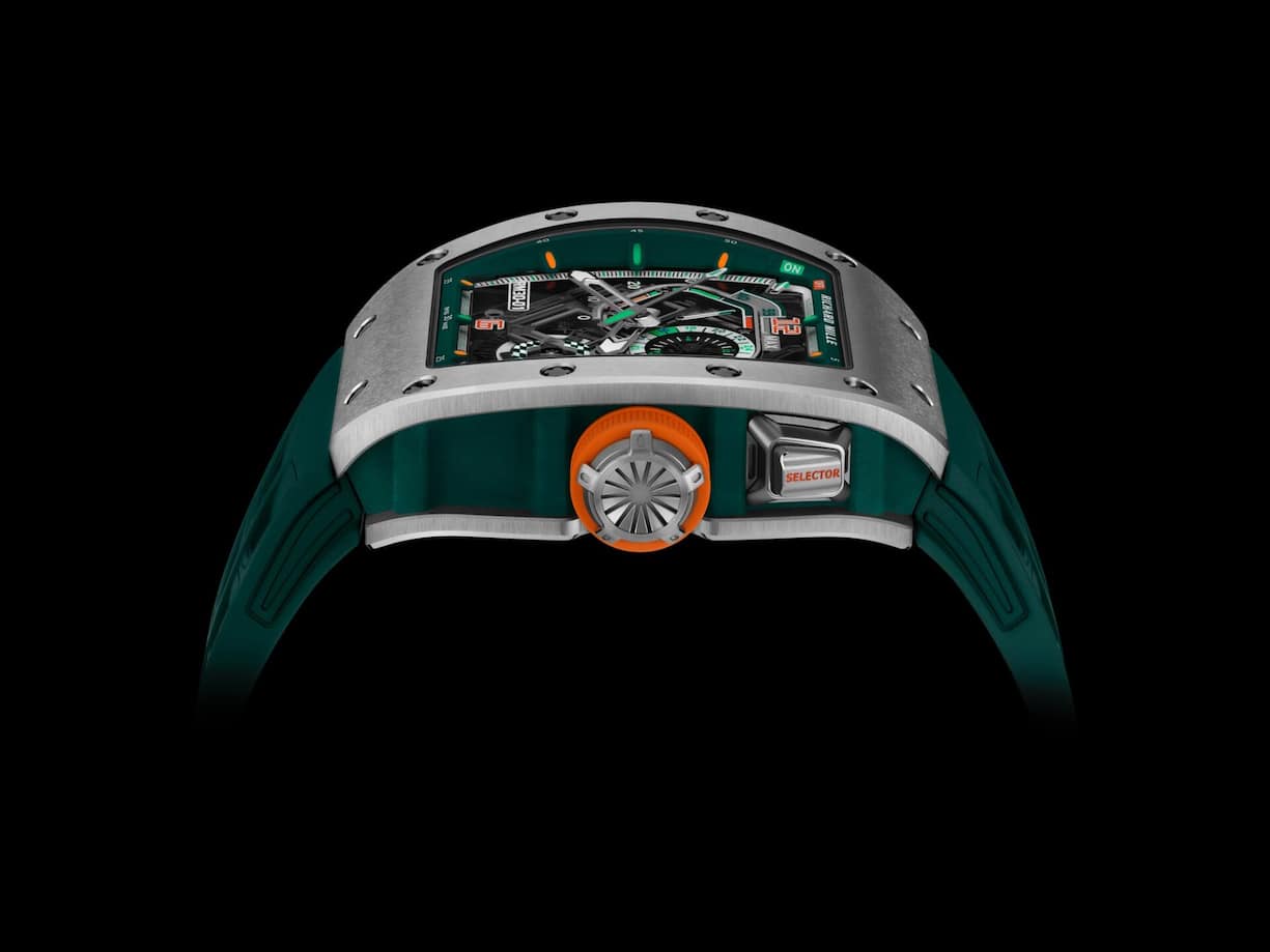 Die RM 30-01 Le Mans Classic mit Gehäuse aus Quarz TPT von Richard Mille.