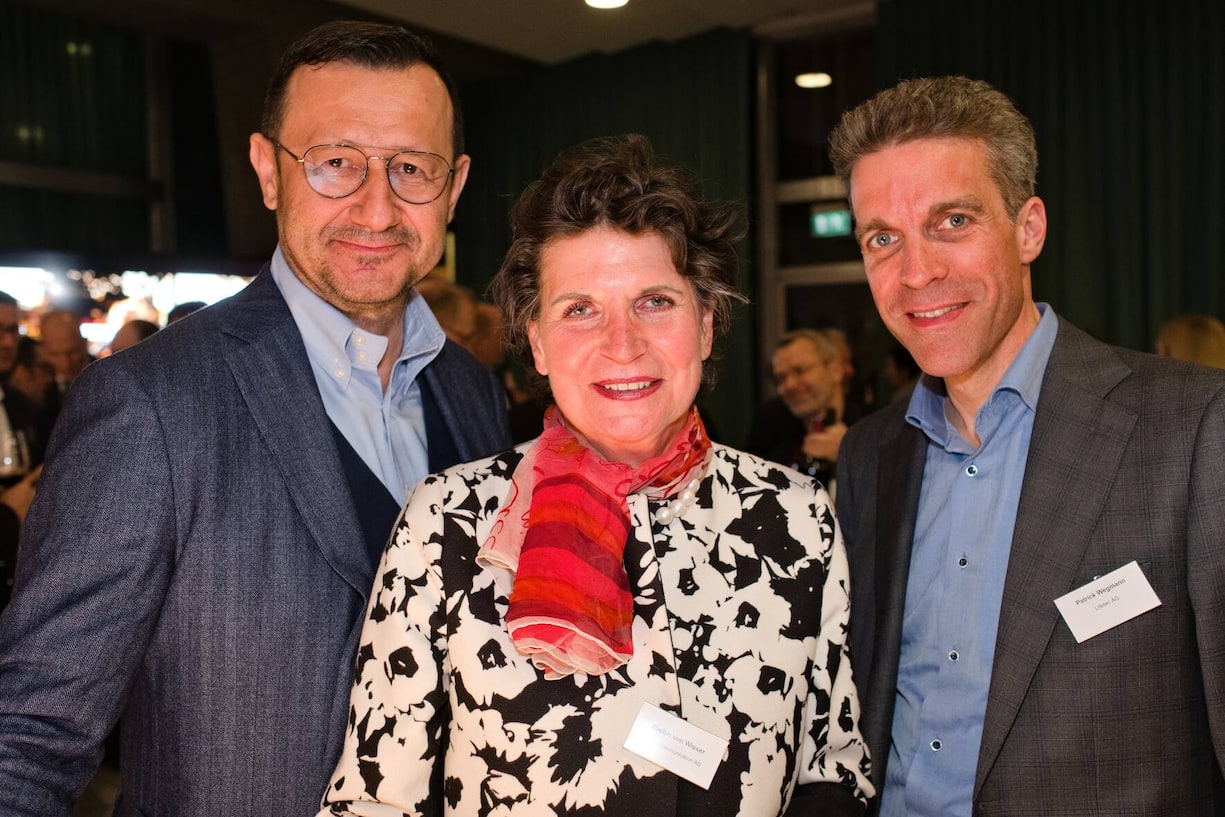 Mirko Djuric, Lifetec AG;Evelyn von Wieser, L & W Communication AG;Patrick Wegmann, Lifetec AG
