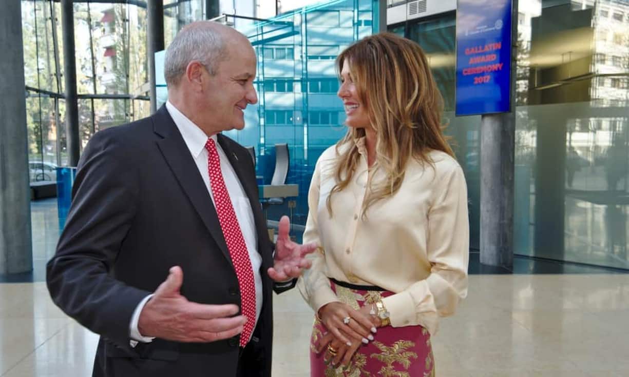 Martin Naville, AMCHAM;
Kirsty Bertarelli