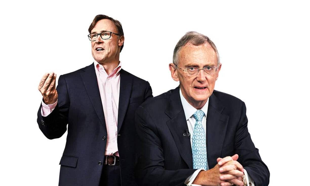 Aryzta Führungsteam unter Kevin Toland, CEO seit September 2017 (links), und Gary McGann, Verwaltungsratspräsident seit Dezember 2016